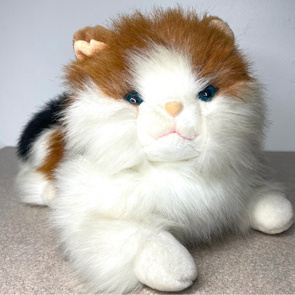 Vintage Calico Cat Plush from Gingham Dog and the Calico Cat